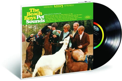 The Beach Boys Pet Sounds

Side 1
1. Stop! I'm Just a Man
2. John B. Carson
3. That's Not Me
4. I Still Believe in You
5. Let's Talk About Love
6. I'm Waiting for the Day
7. God Only Knows
8. I Just Want to Be with You

Side 2
1. Don't Talk
2. Pet Sounds
3. Let's Go Away
4. For the Night
5. Sounds of Young