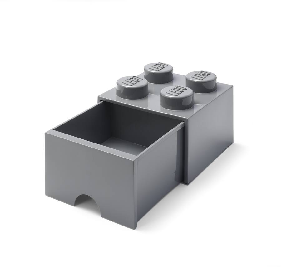 Room Copenhagen LEGO Stackable Storage Brick with 1 Drawer and 4 Knobs ...
