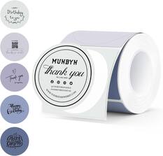 - HAPPY Birthday to you
- Thank you for your order
- Thank you for supporting
- MERRY CHRISTMAS
MUNBYN
Thank you
for your order
@YOURSTOREHANDLE
#YOURSTOREHASHTAG
WWW.YOURSTOREWEBSITE.COM