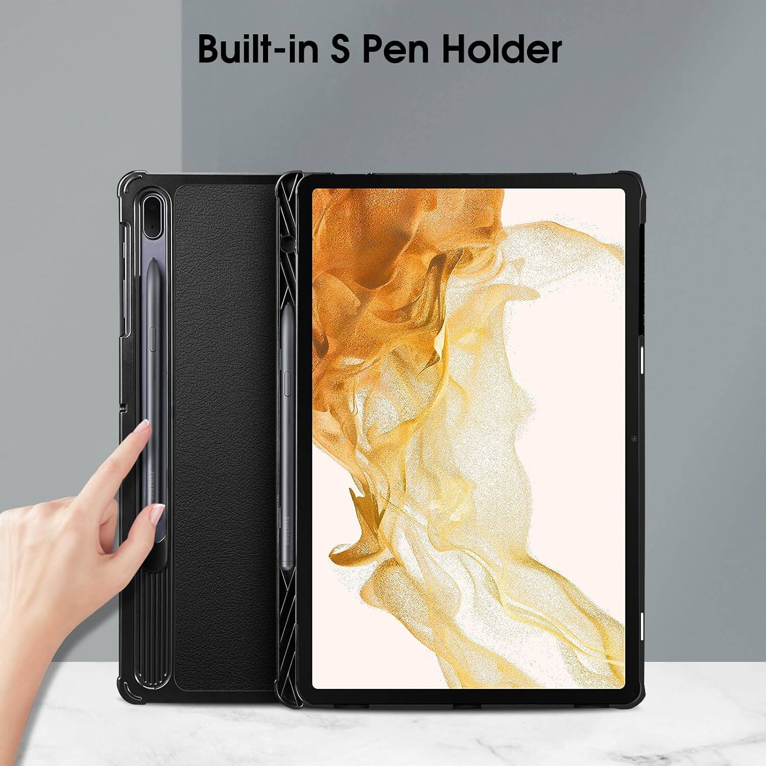 Built-in S Pen Holder