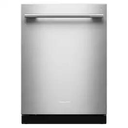 KitchenAid - 24" Top Control Built-In Dishwasher with 360 Max Jets Third Rack, Advanced ProDry, Ultra-bright LED Lighting - Stainless Steel