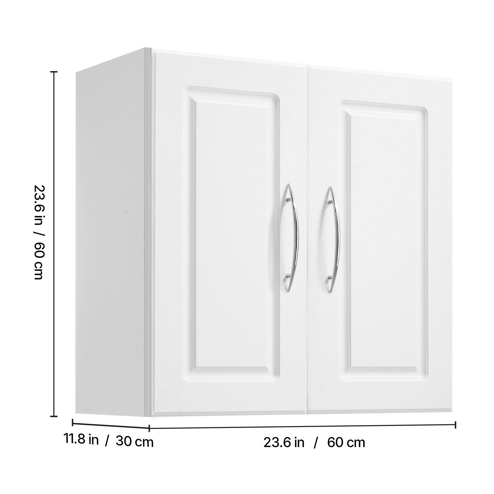 23.6 in / 60 cm  
11.8 in / 30 cm  
23.6 in / 60 cm