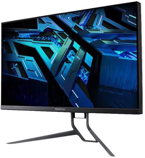Left. Acer - Predator X32 32" LCD Monitor 160Hz 3840x2160 UHD IPS 1ms Response Time - Black.