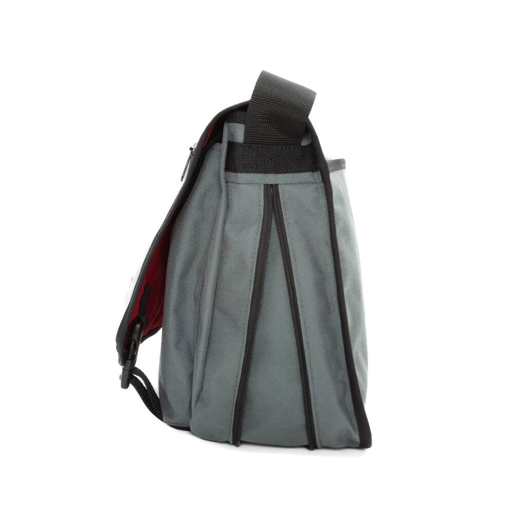 Alt View 3. Manhattan Portage - Europa (LG) With Back Zipper, Gray - Gray.