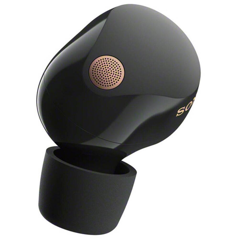 Alt View 3. Sony - Industry Leading Noise Canceling Truly Wireless Earbuds WF1000XM5/BRB - Black.
