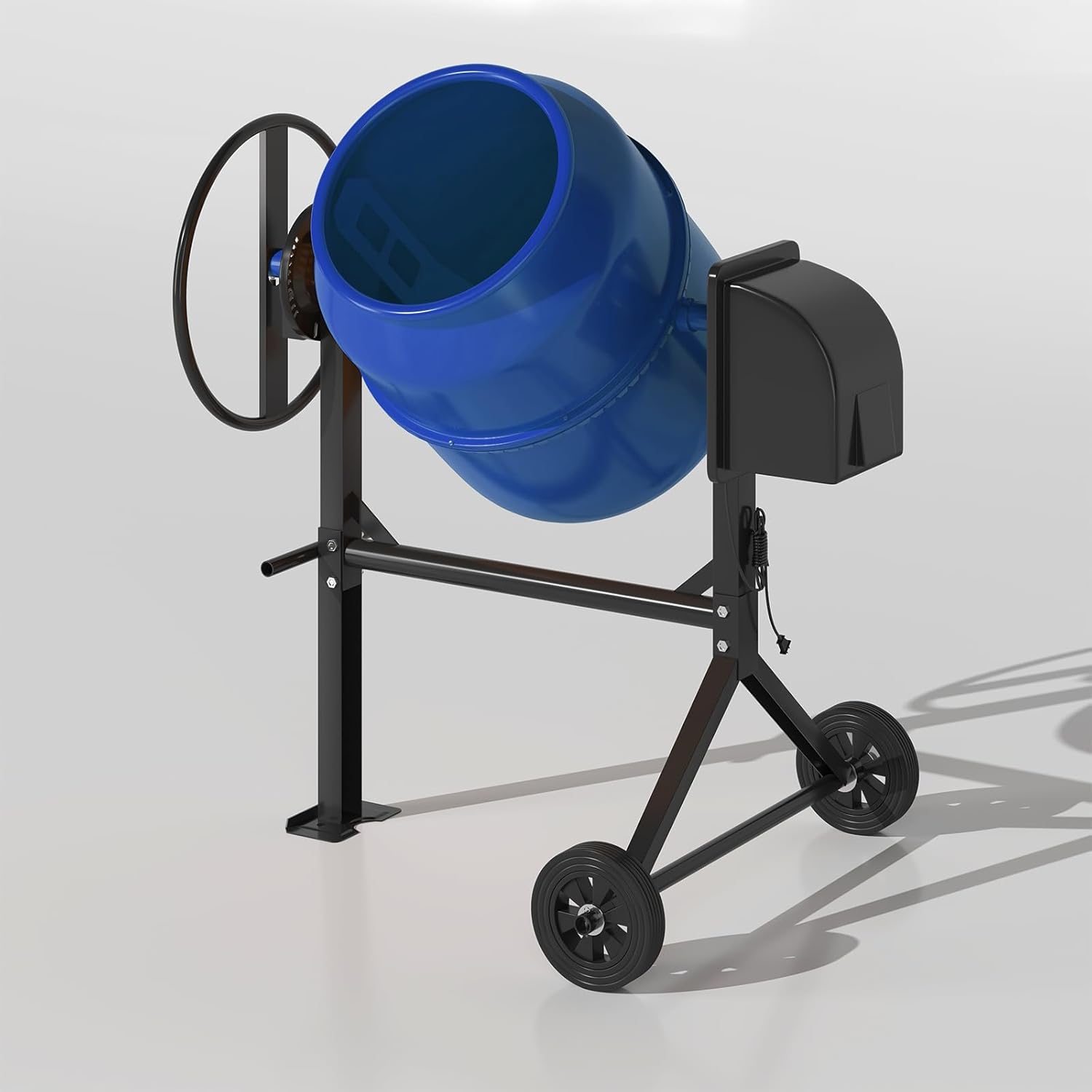 Alt View 8. Circus Cirle - 5.0 Cu.Ft. Electric Cement Mixer.