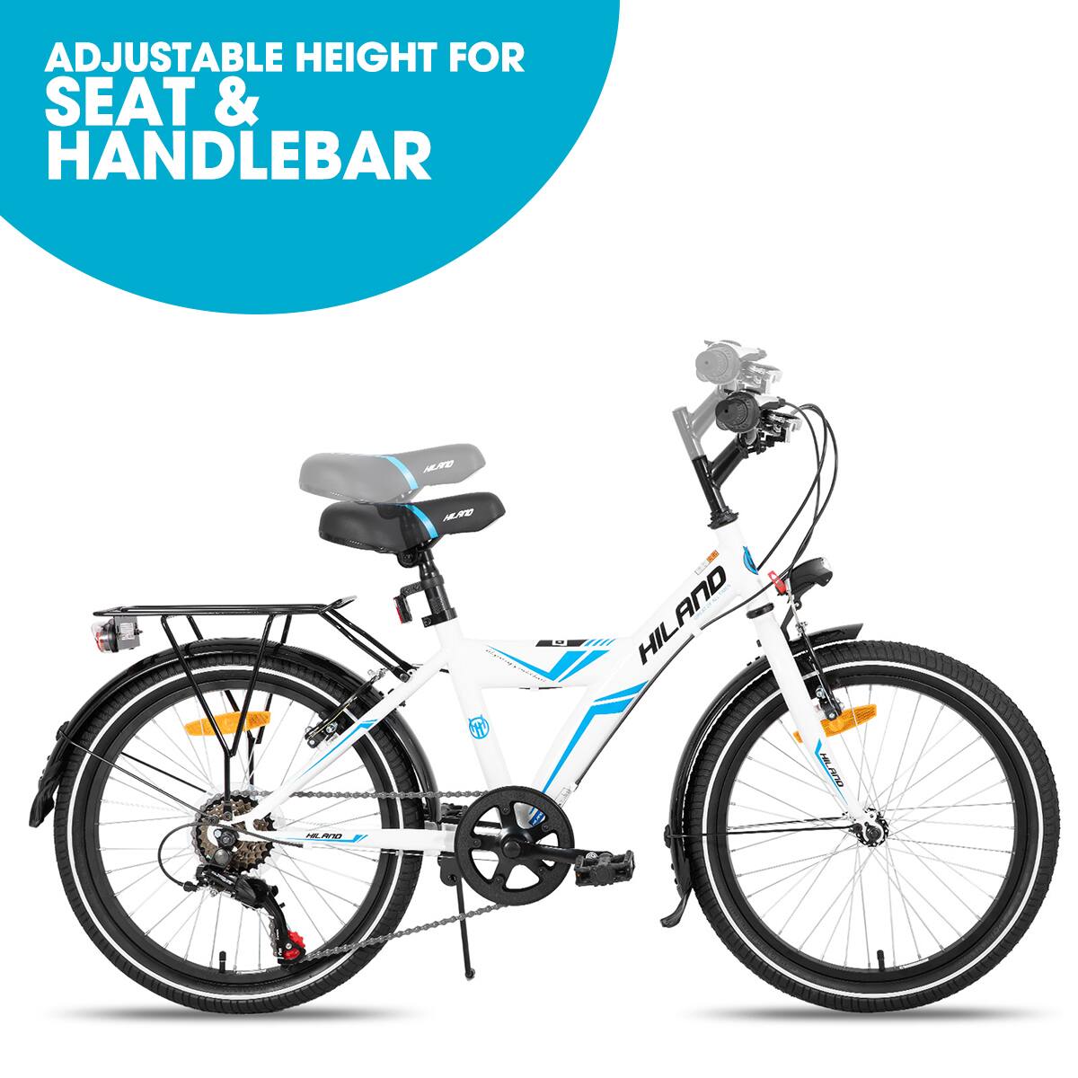 ADJUSTABLE HEIGHT FOR SEAT & HANDLEBAR