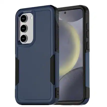 Front. Kitcheniva - Premium Heavy Duty Rugged Phone Case For Samsung Galaxy A16 5G Dark Blue - Dark Purple.