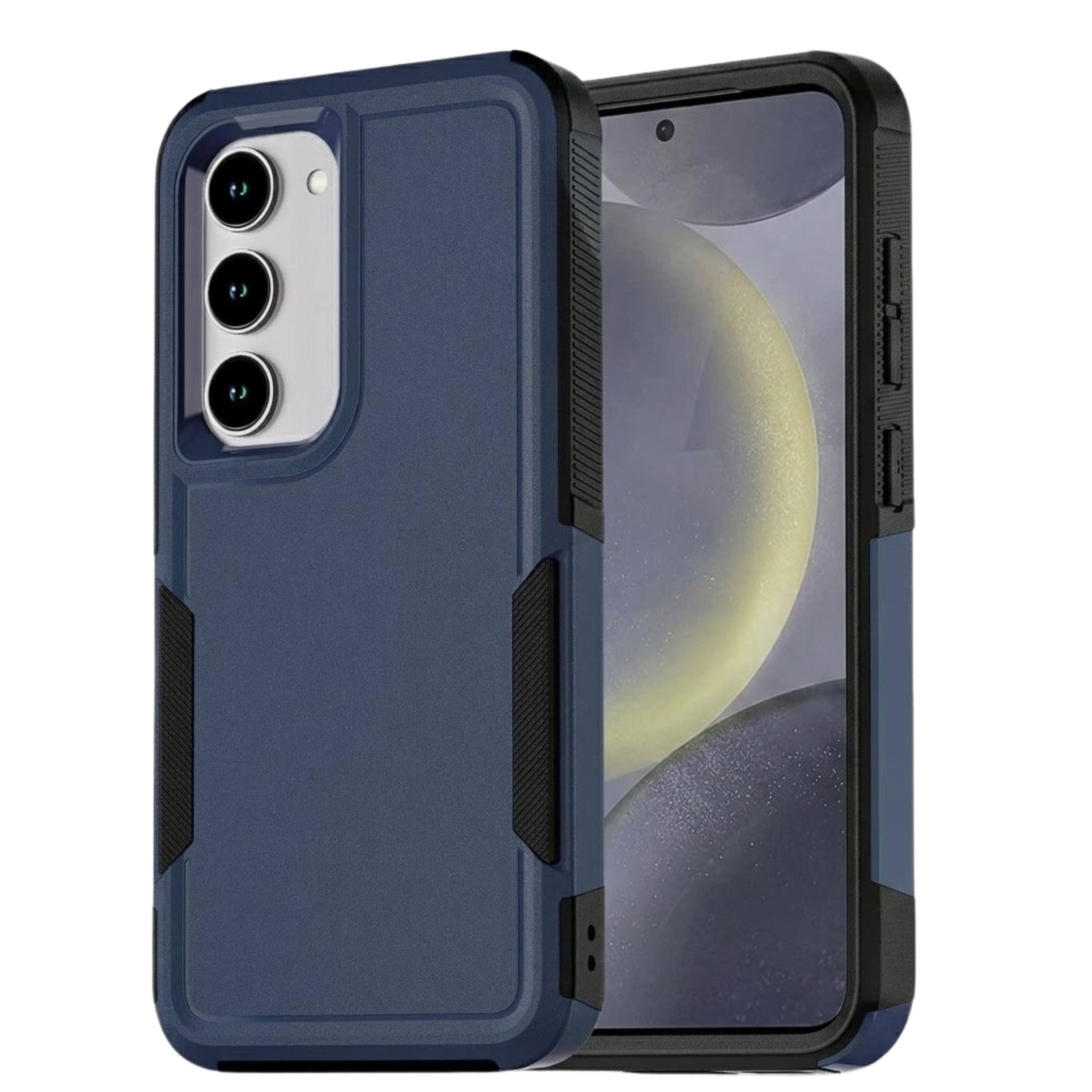 Front. Kitcheniva - Premium Heavy Duty Rugged Phone Case For Samsung Galaxy A16 5G Dark Blue - Dark Purple.