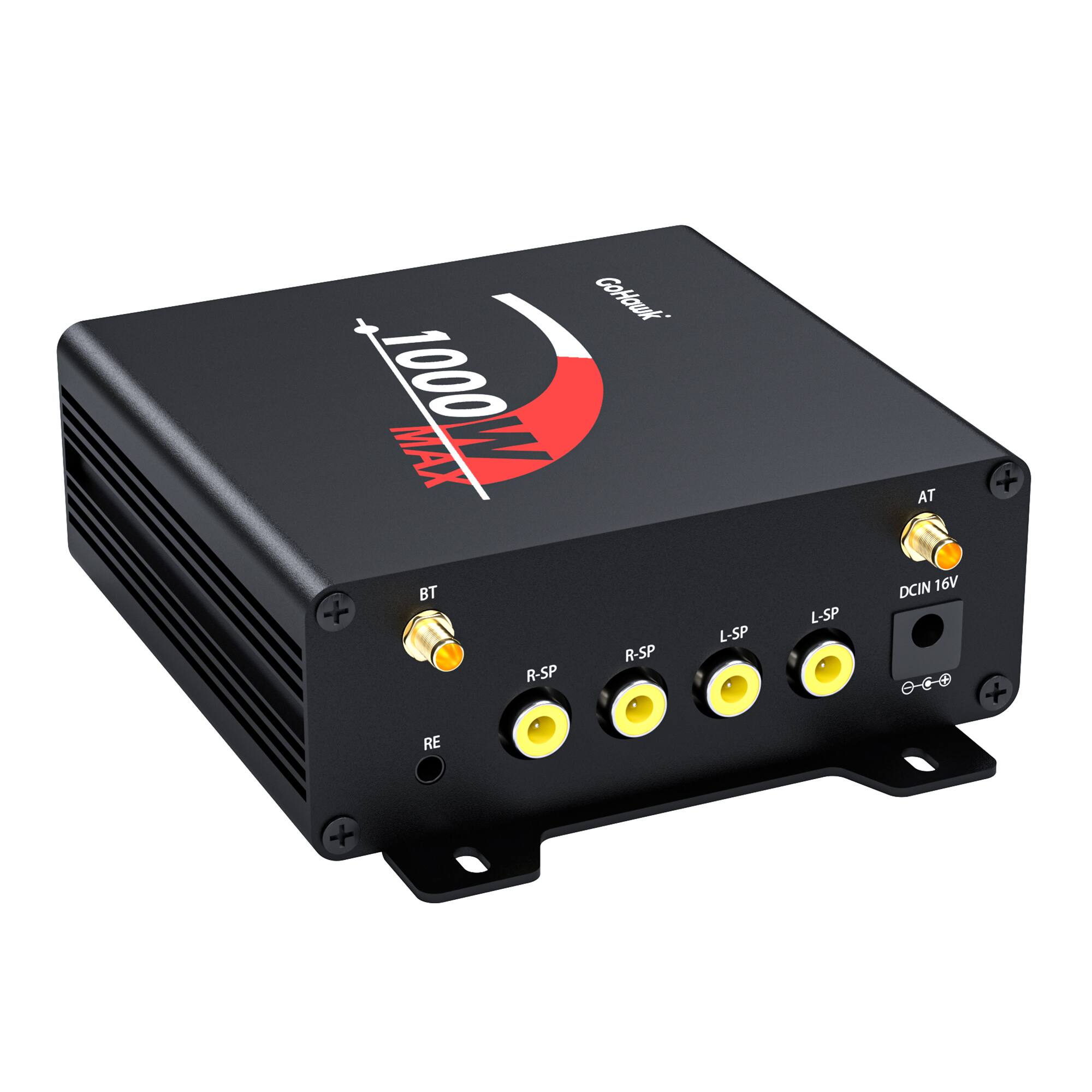 GHok 1000 W MAX AT + 1 + BT R-SP R-SP L-SP L-SP DCIN 16V - RE +