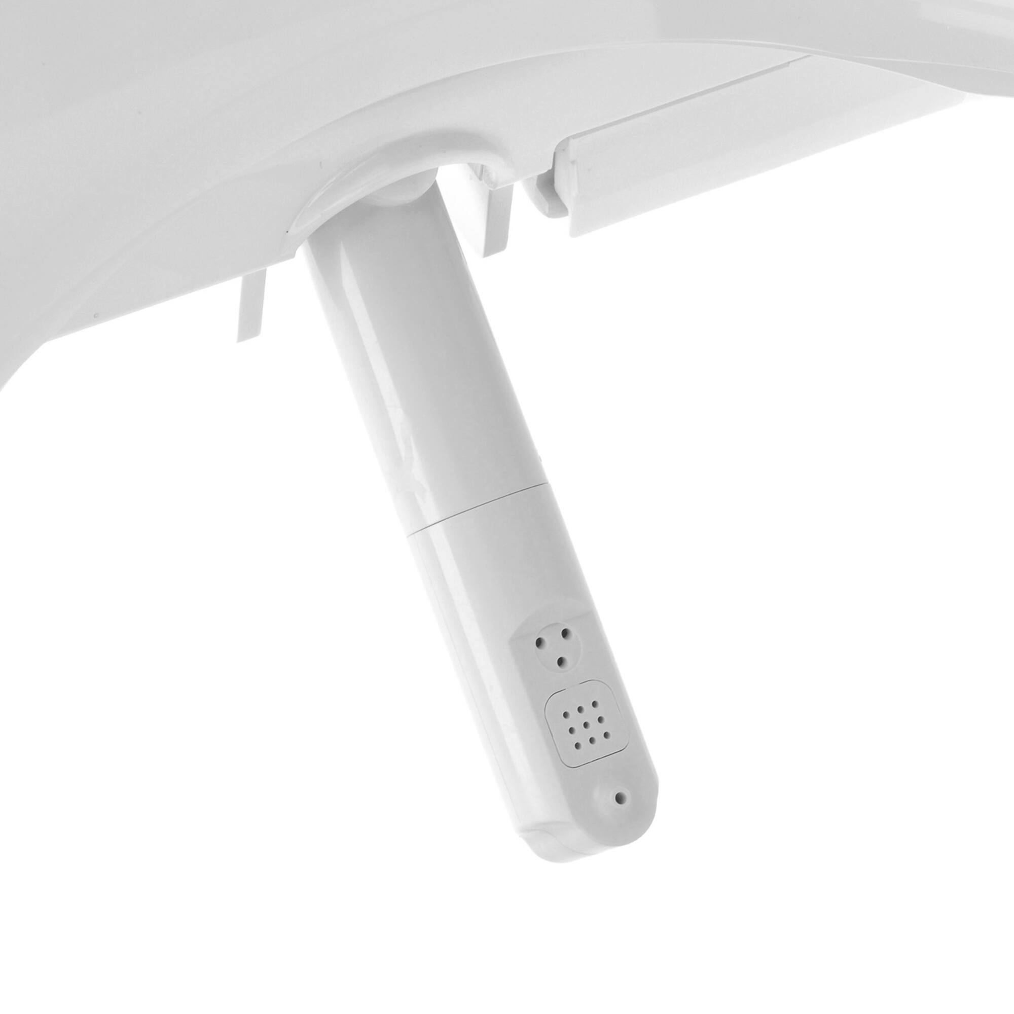 Alt View 2. Bio Bidet - Bio Bidet by Bemis BB1000 Elongated Bidet Toilet Seat with Drylette Towels - White.
