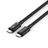 Front. Satechi - Certified Thunderbolt 5 Pro Cable - 240W PD, 120Gb/s Data, Dual 8K@60Hz, Braided USB-C for MacBook - Space Gray.