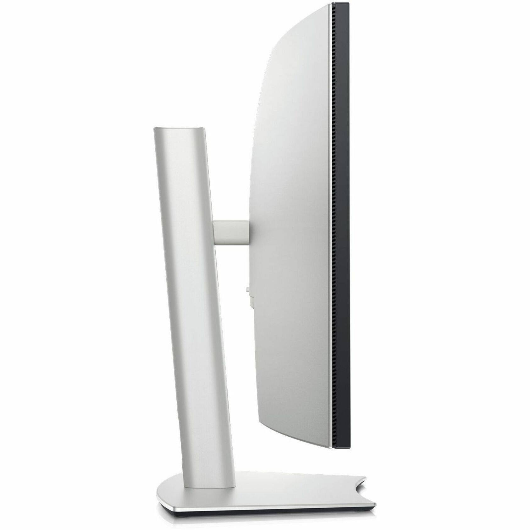 Alt View 13. Dell - UltraSharp 39.7" IPS LED Curved 120Hz Monitor with HDR (USB, HDMI) - Black, Silver, Dual Color.