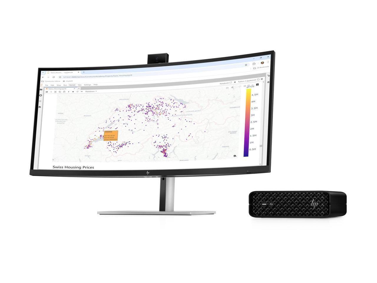 K I - ... 1 - - ET + Pytun nn_t - - 4.5M 4M 3.5M 3M 2.5M 2M .5M 1M 0.5M Swiss Housing Prices