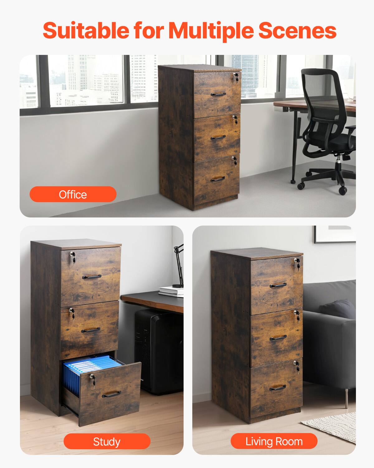 Suitable for Multiple Scenes

Office

Study

Living Room