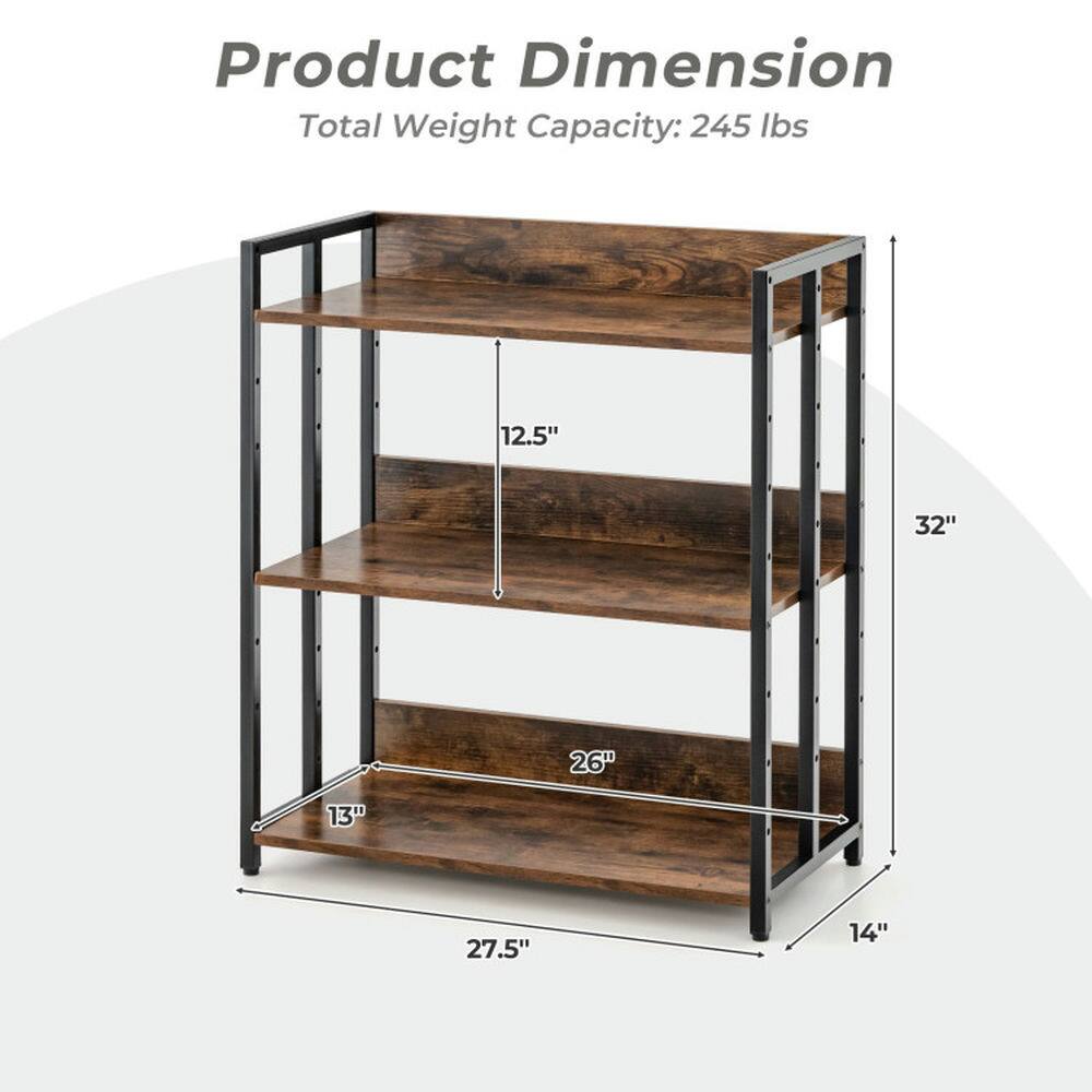 Product Dimension  
Total Weight Capacity: 245 lbs  
12.5" x 32" x 26" x 13" x 27.5" x 14"
