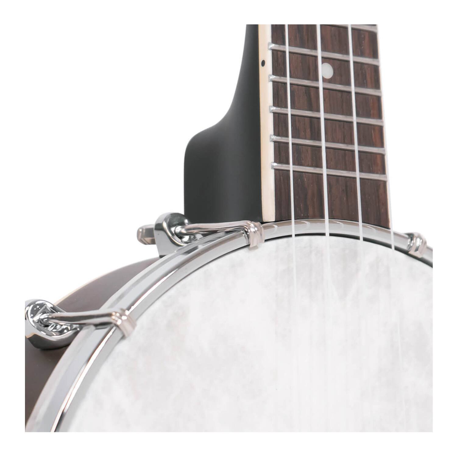 Back. Gold Tone - Gold Tone BU-1: Concert-Scale Banjo Ukulele with Gig Bag.