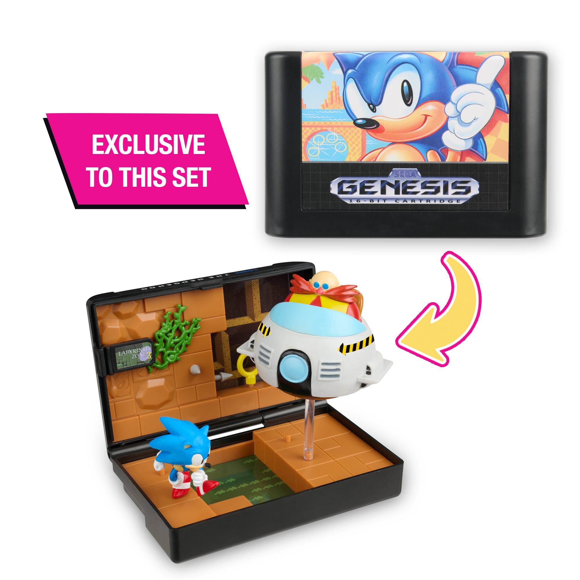 EXCLUSIVE TO THIS SET  
A SEGA GENESIS 16-BIT CARTRIDGE