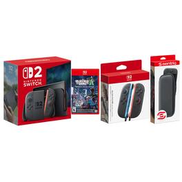 Switch 2 Console with Pokemon Legends Z-A, Extra Joy-Cons and Protective Case Bundle - Nintendo Switch 2