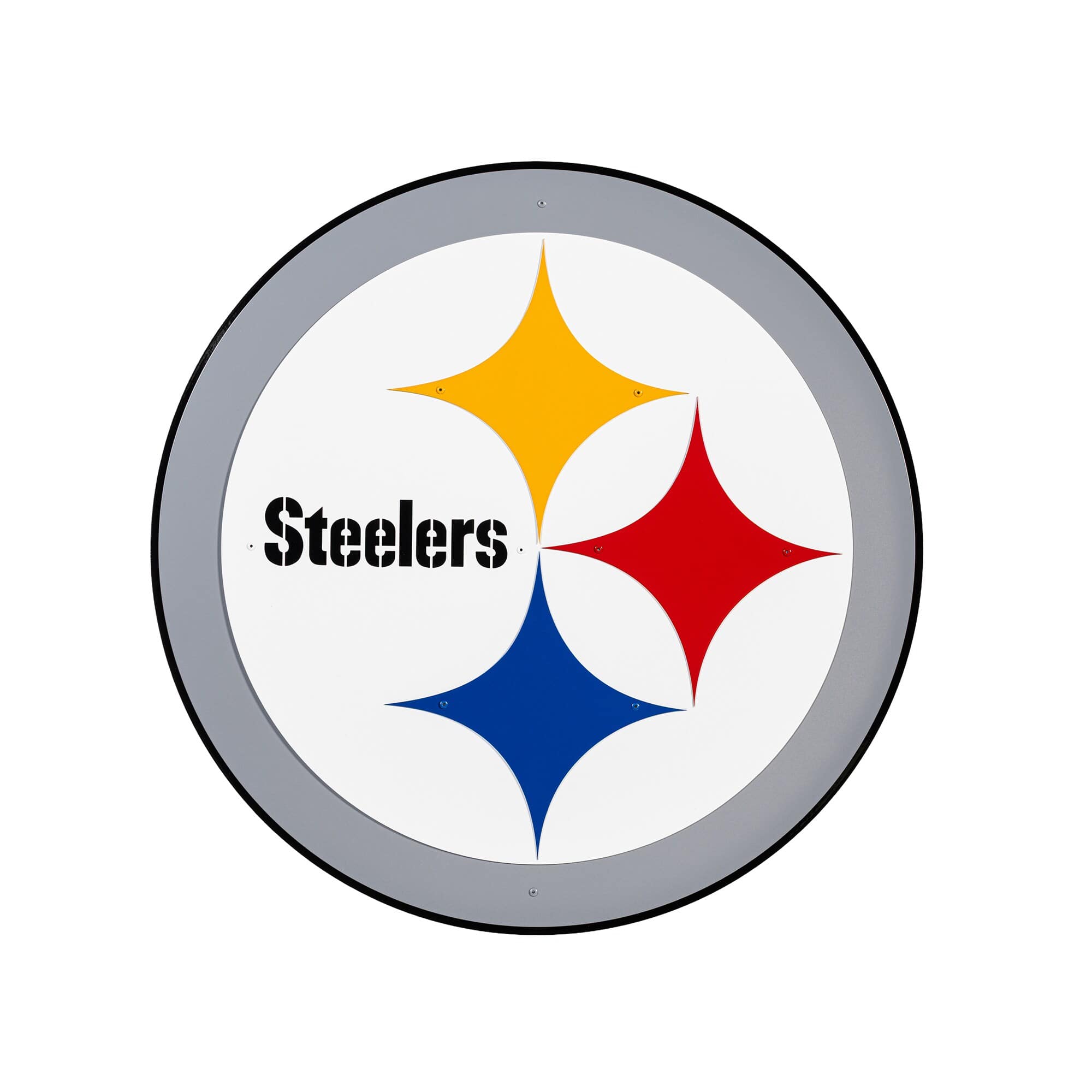 Evergreen Enterprises - Pittsburgh Steelers 23" Layered Metal Wall Art Sign - Multicolor