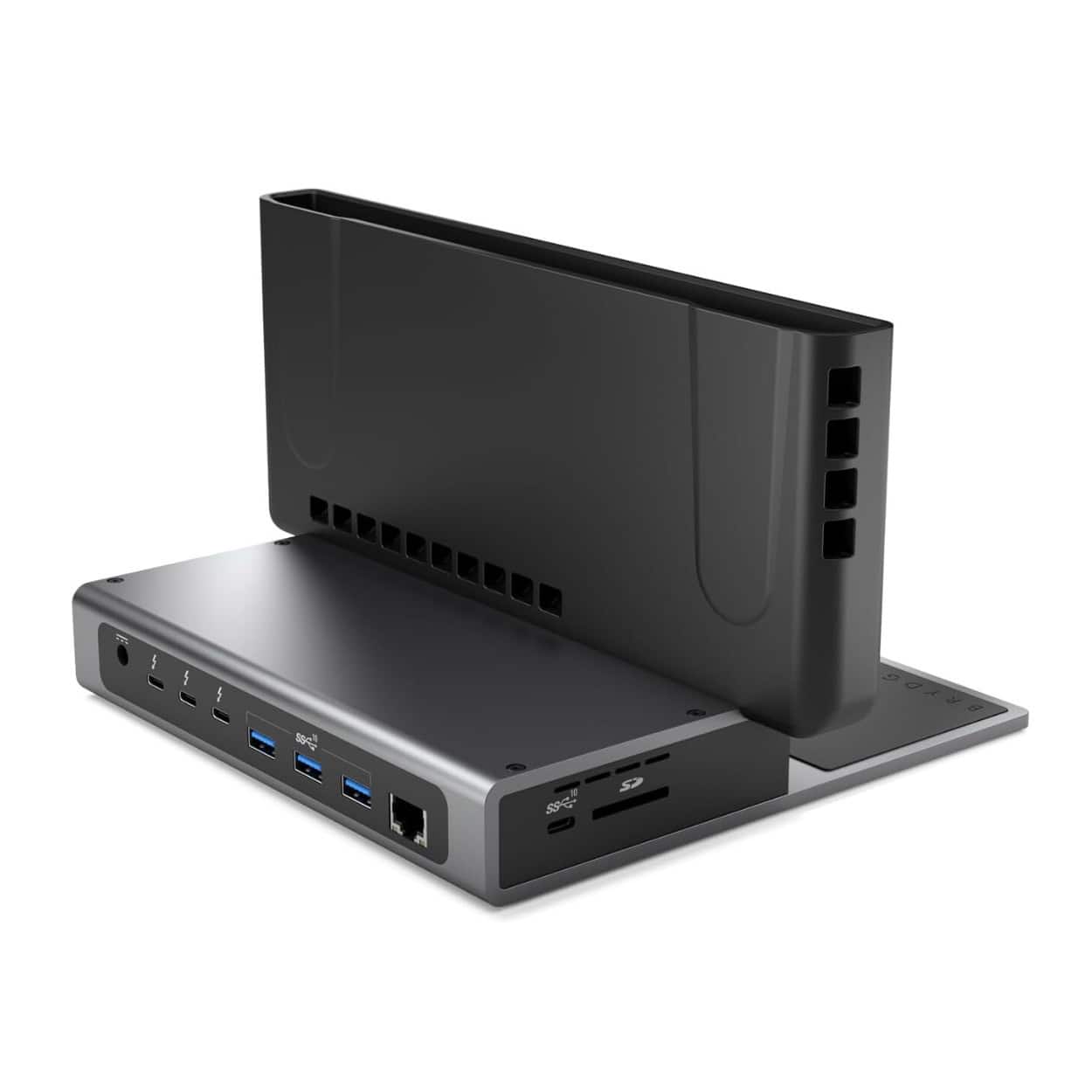 Brydge - ProDock Duo TB4 Docking Station for MacBook Pro 14 Inch (Space Gray)