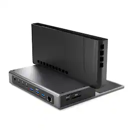 Brydge - ProDock Duo TB4 Docking Station for MacBook Pro 14 Inch (Space Gray)