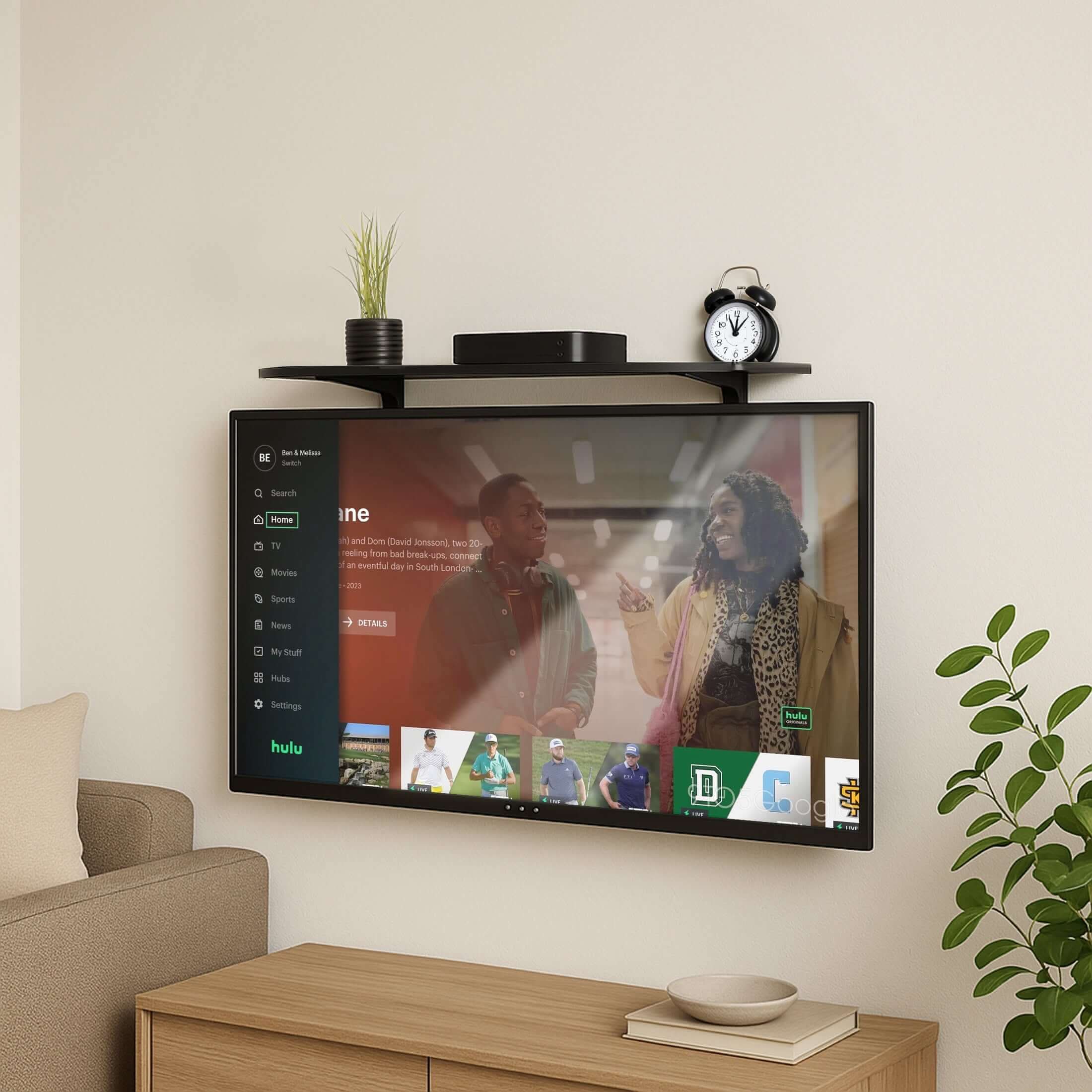 3 - 2 . S . 4  1  D - - Swsch Search Home ne BV Muvies Sporis l and Dom Davidl JOneRGAl twn 20 celing hham Lad Oreak SOL connect an eventful day e South London -n Sews DETAILE My Shuft Mulle Settings hulu hulu