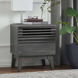 Render Nightstand by Modway - Charcoal