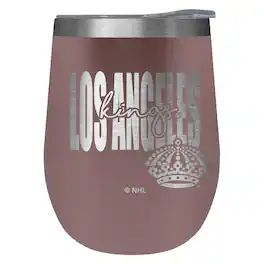 Great American Products - Los Angeles Kings 10oz. Rose Gold Wine Tumbler - Multicolor