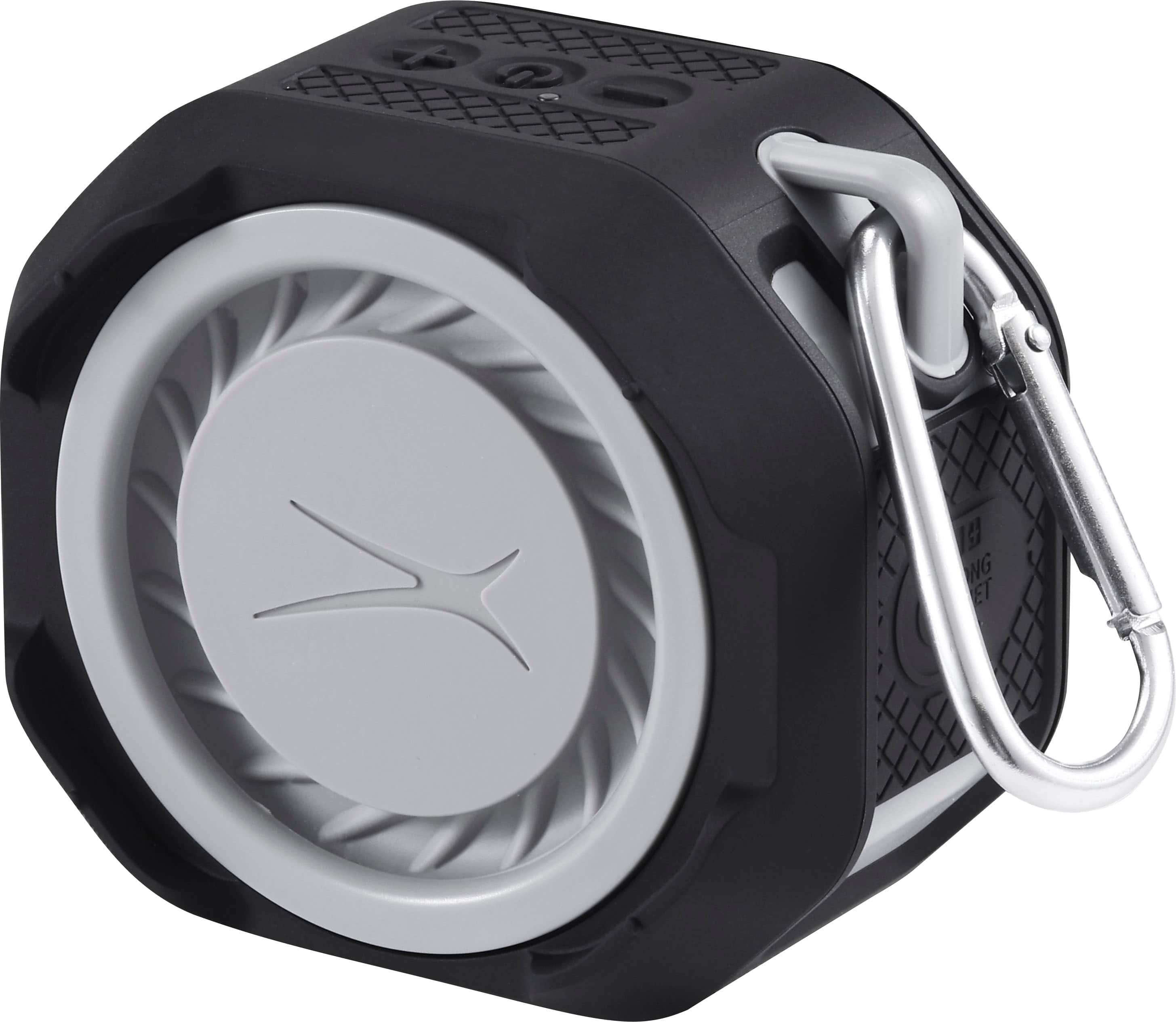 Alt View 1. Altec Lansing - Bluetooth HydraTrek 2.0 EverythingProof Portable Speaker - Black/Gray.