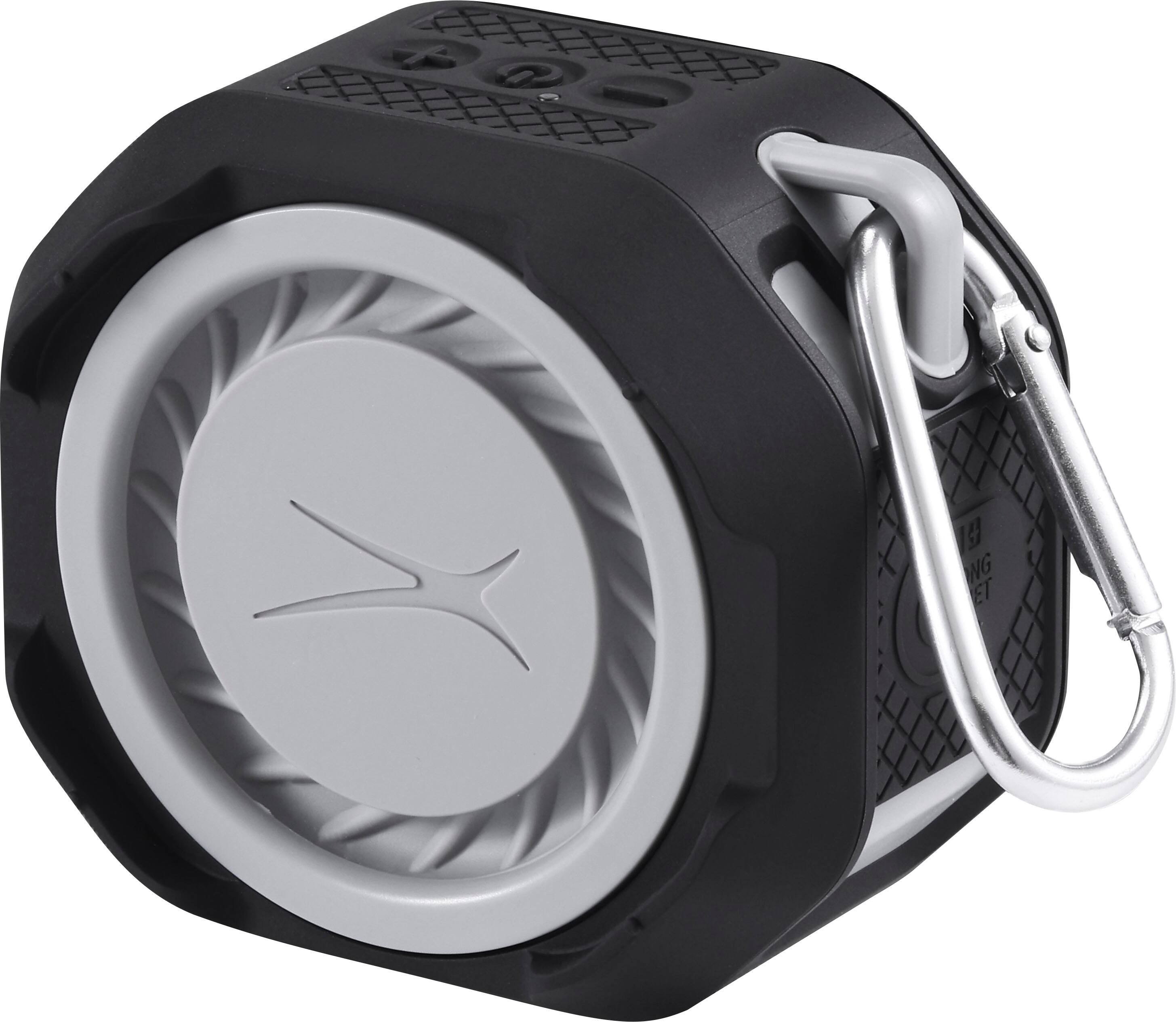 Alt View 1. Altec Lansing - Bluetooth HydraTrek 2.0 EverythingProof Portable Speaker - Black/Gray.