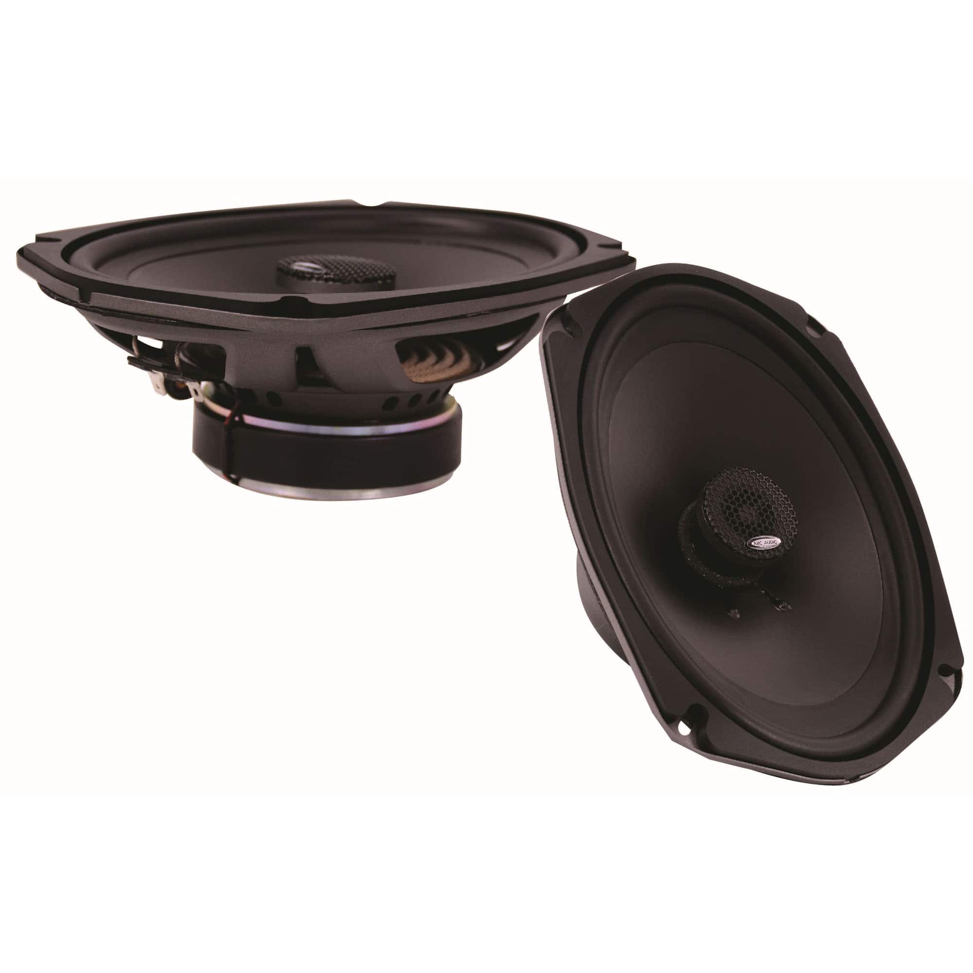 ARC Audio - X2 692 6x9” 2-Way Coaxial Speakers - Black/Gray