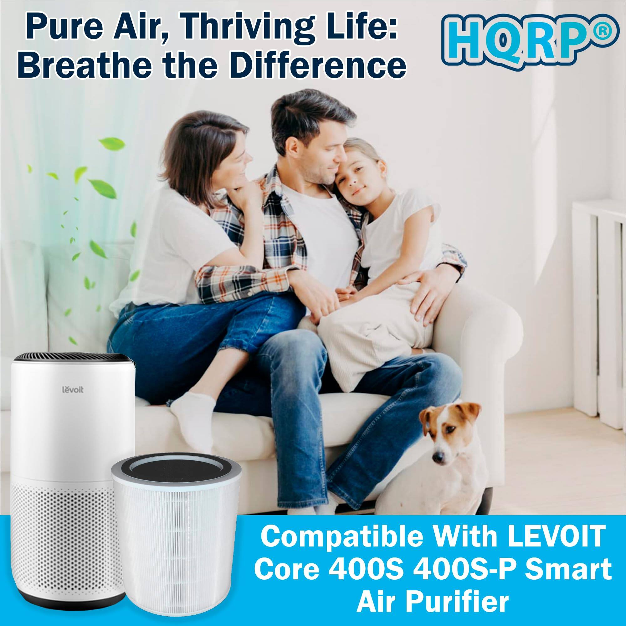 Pure Air, Thriving Life: Breathe the Difference

HQRP

Compatible With LEVOIT Core 400S 400S-P Smart Air Purifier