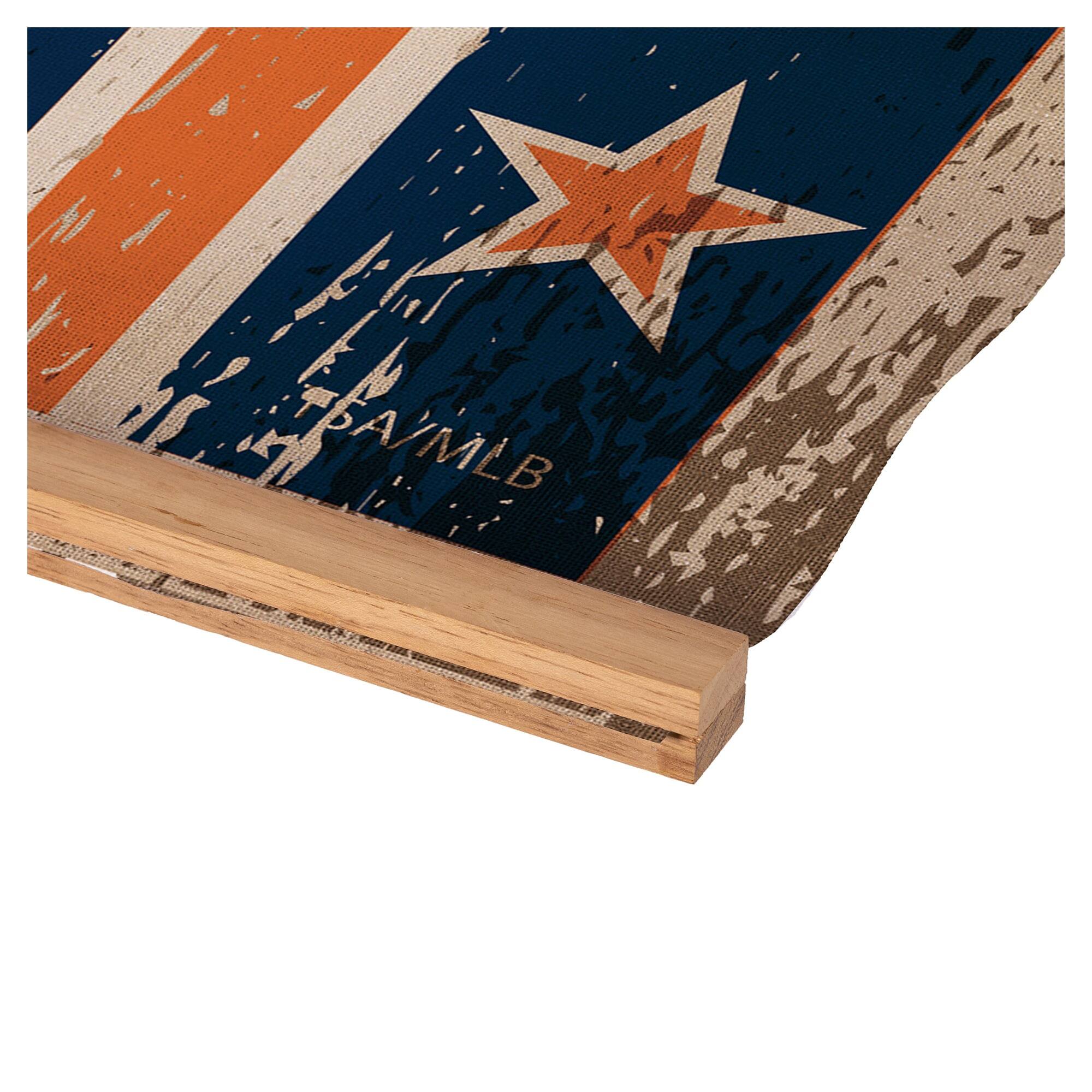 Alt View 3. Evergreen Enterprises - Detroit Tigers 36" x 54" Large Canvas Wall Art Tapestry with Wood Frame - Multicolor.