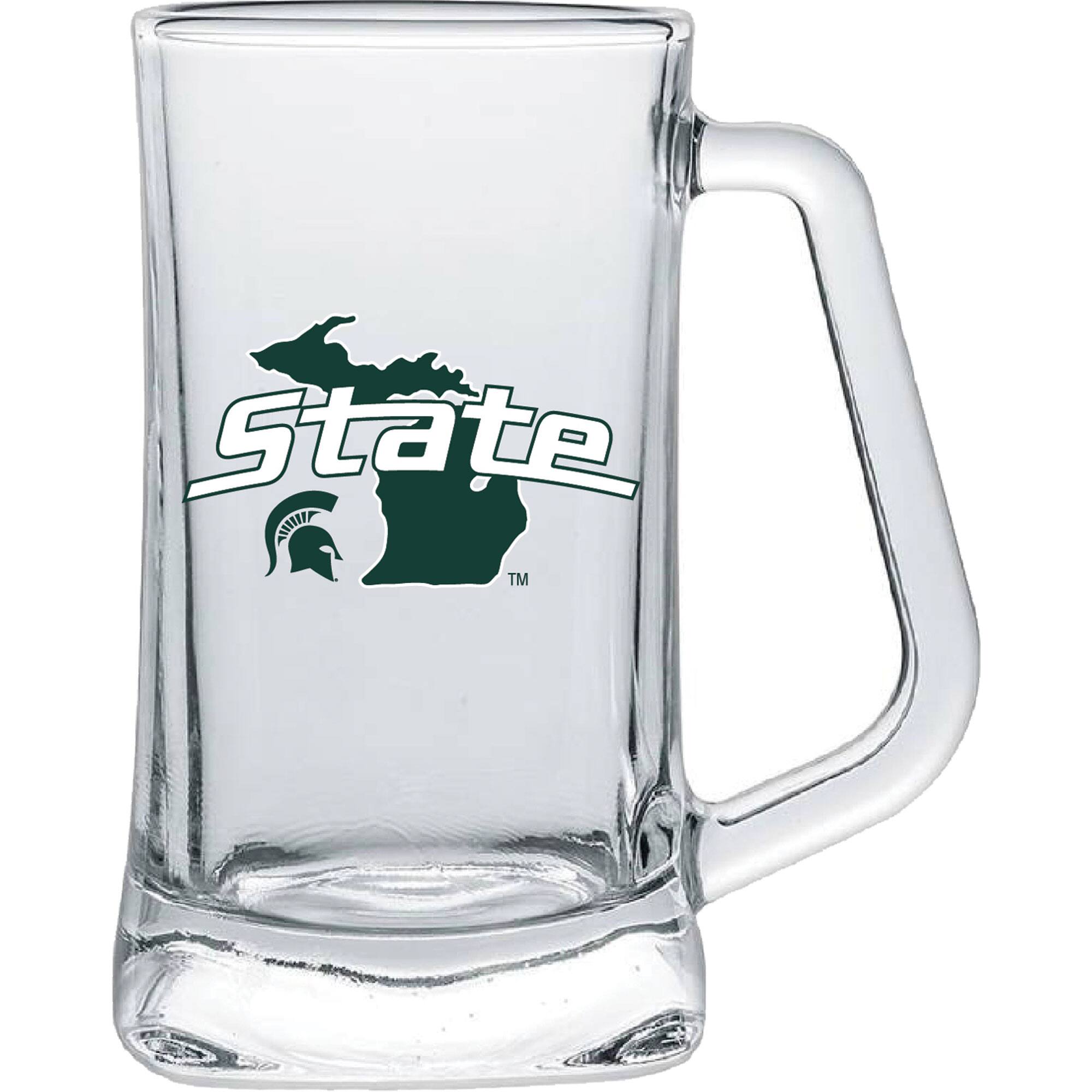 Indigo Falls - Michigan State Spartans 15oz. Hometown Glass Tankard - Multicolor