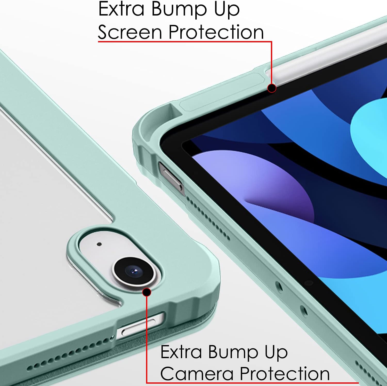 Extra Bump Up Screen Protection  
Extra Bump Up Camera Protection