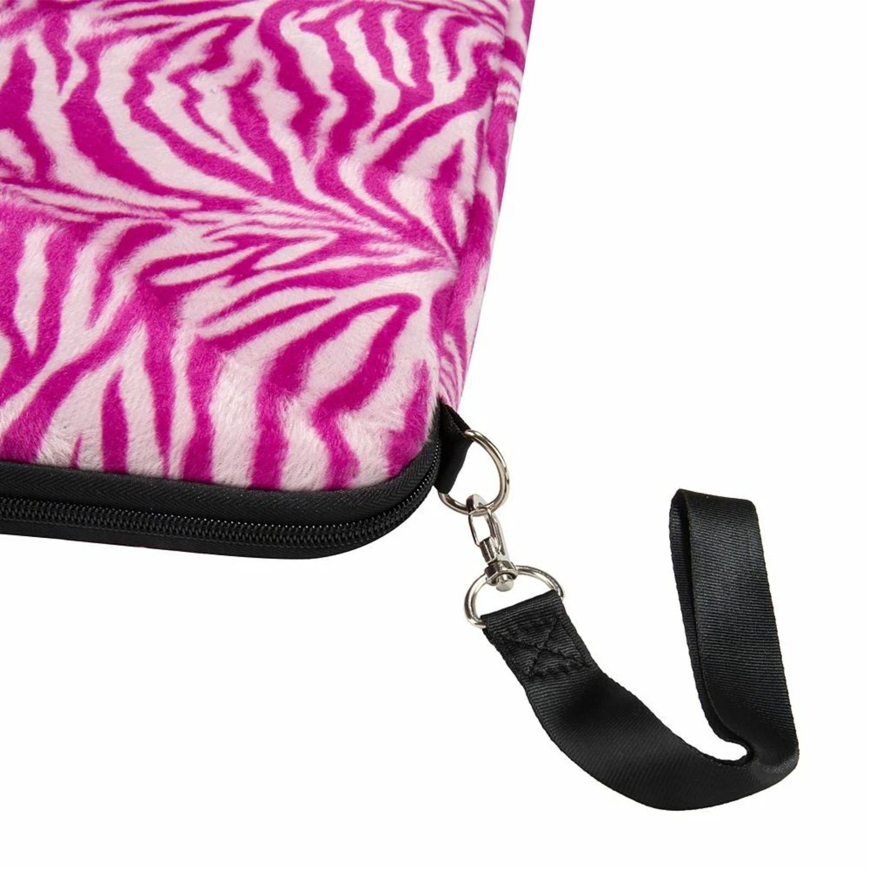 Back. Kitcheniva - Printed Laptop Sleeve Case Zip Bag For 16" Laptop - Pink.