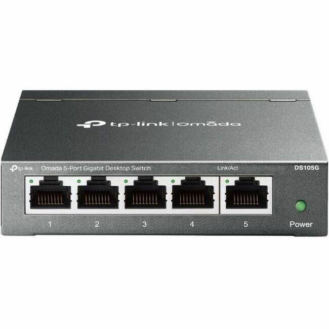TP-Link Omada
Omada 5-Port Gigabit Desktop Switch
DS105G
1 2 3 4 5
Link/Act
Power