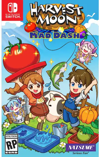 Best Harvest Moon Game On Switch Nintendo Harvest Moon: Mad Dash