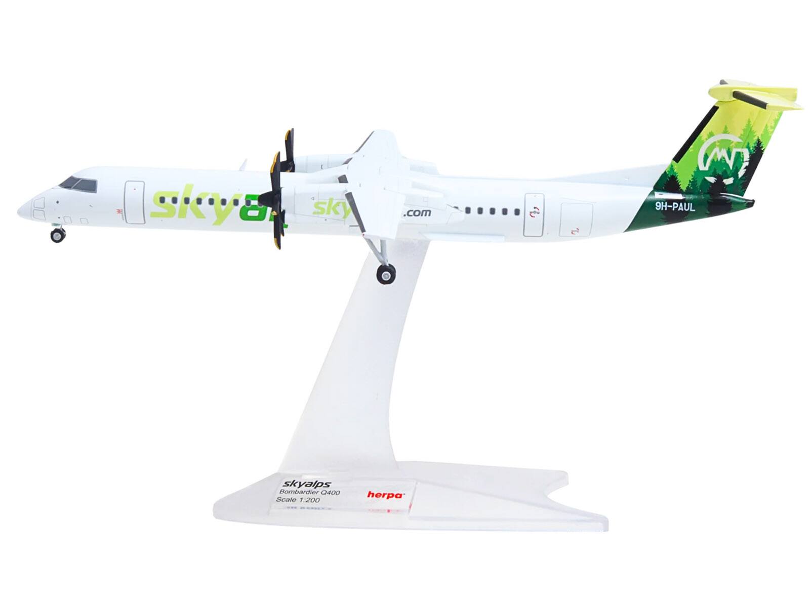 sky.com  
sky  
9H-PAUL  
skyalps  
Bombardier 400  
Scale 1:200  
herpa