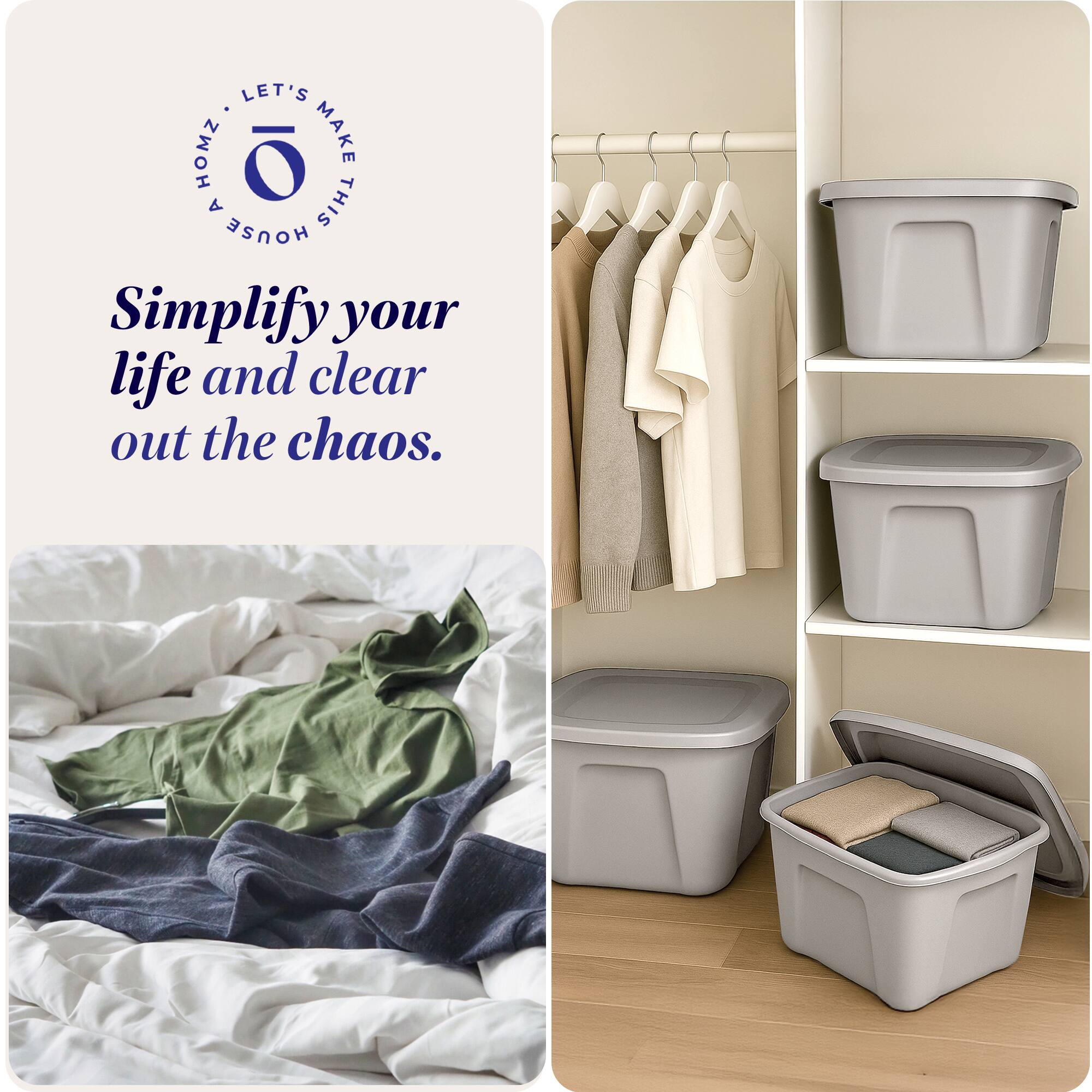 LET'S MAKE THIS HOUSE HOMZ

Simplify your life and clear out the chaos.