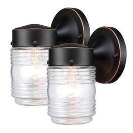 Globe Electric - Landis 1-Light Oil Rubbed Bronze Wall Sconce