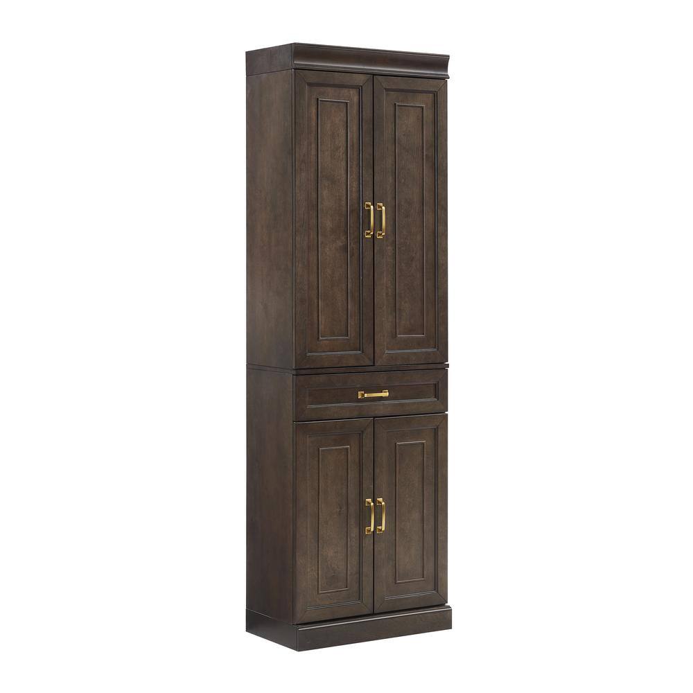 Alt View 2. Crosley Furniture - Stanton Kitchen Storage Pantry Cabinet - Coffee.