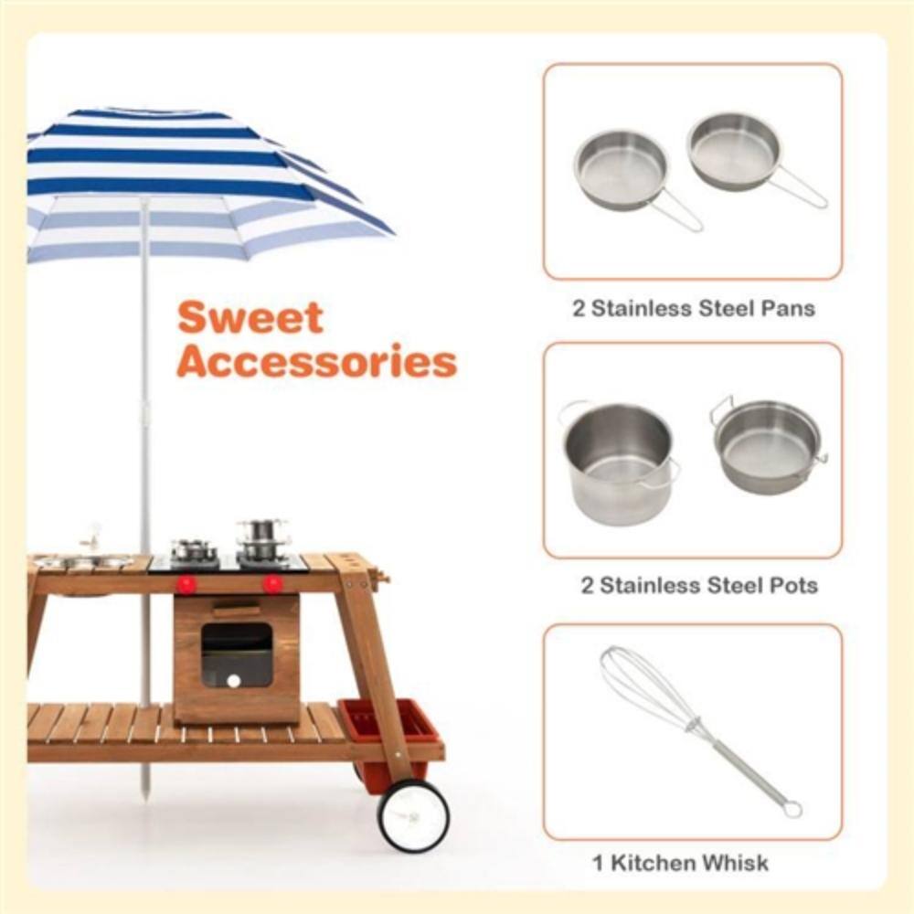 Sweet Accessories

- 2 Stainless Steel Pans
- 2 Stainless Steel Pots
- 1 Kitchen Whisk