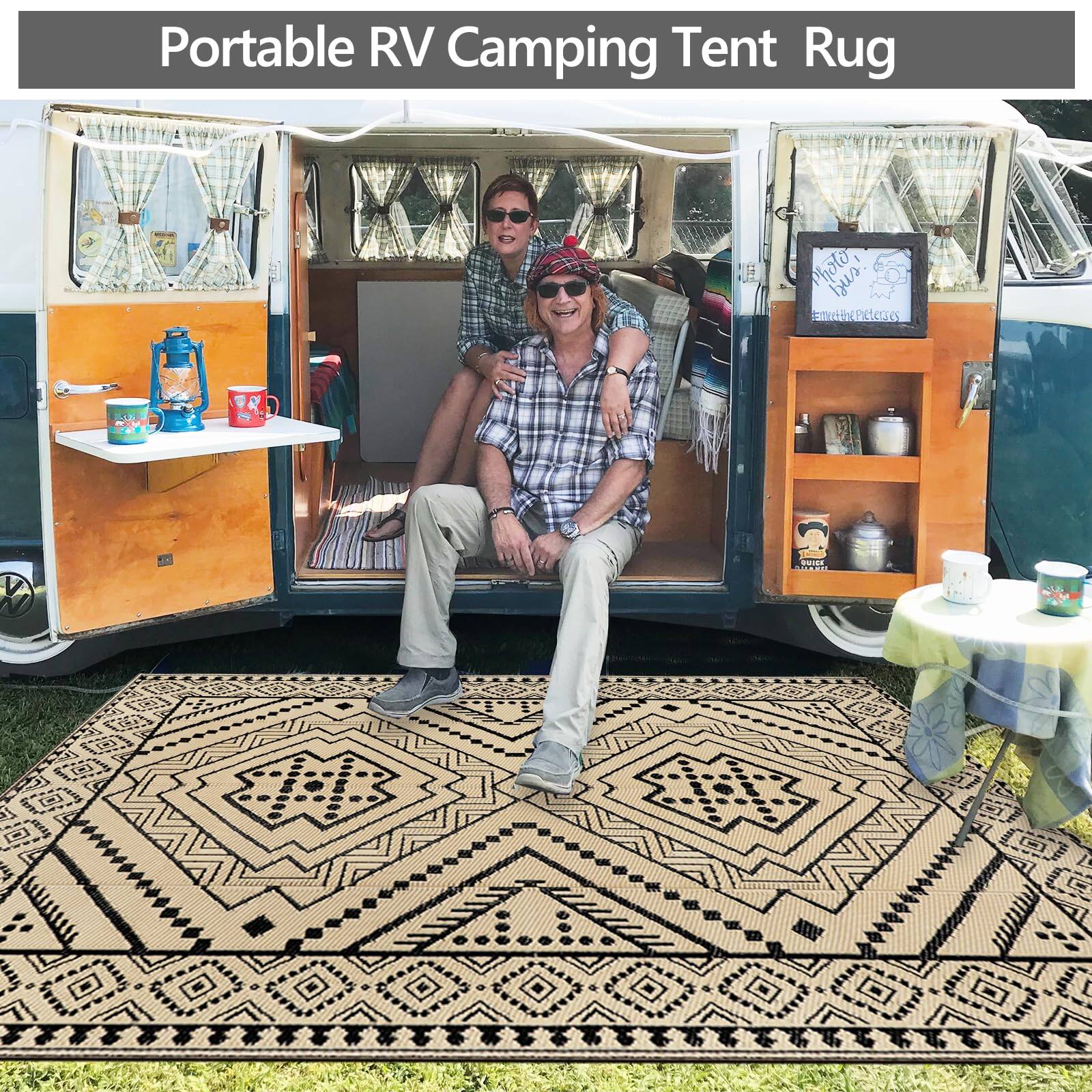 Portable RV Camping Tent Rug