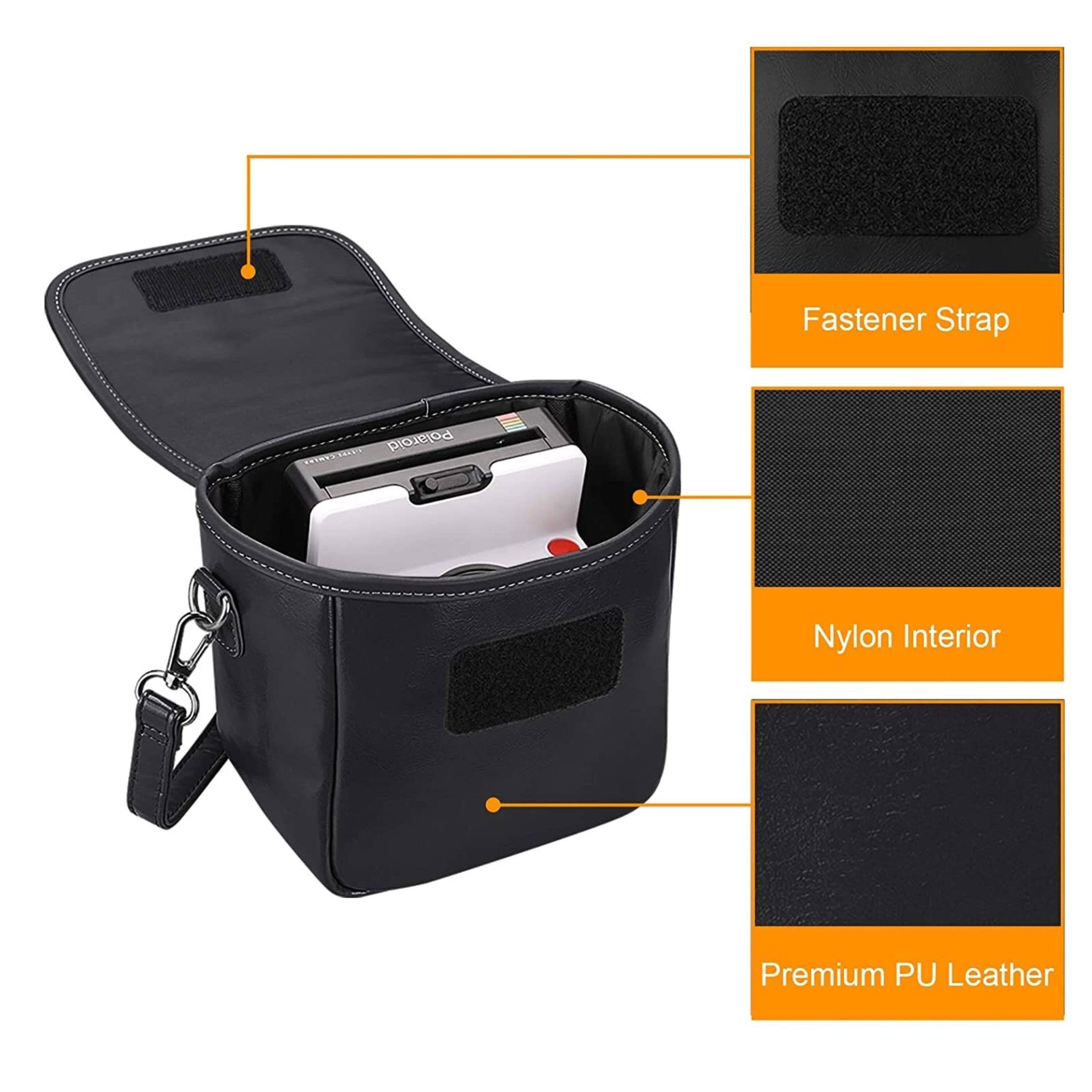 Fastener Strap  
Nylon Interior  
Premium PU Leather