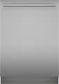 Thermador - Sapphire 24" Top Control Smart Built-In Stainless Steel Tub Dishwasher with 3rd Rack and Masterpiece Handle, 44 dBA - Stainless Steel