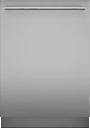 Front. Thermador - Sapphire 24" Top Control Smart Built-In Stainless Steel Tub Dishwasher with 3rd Rack and Masterpiece Handle, 44 dBA - Stainless Steel.