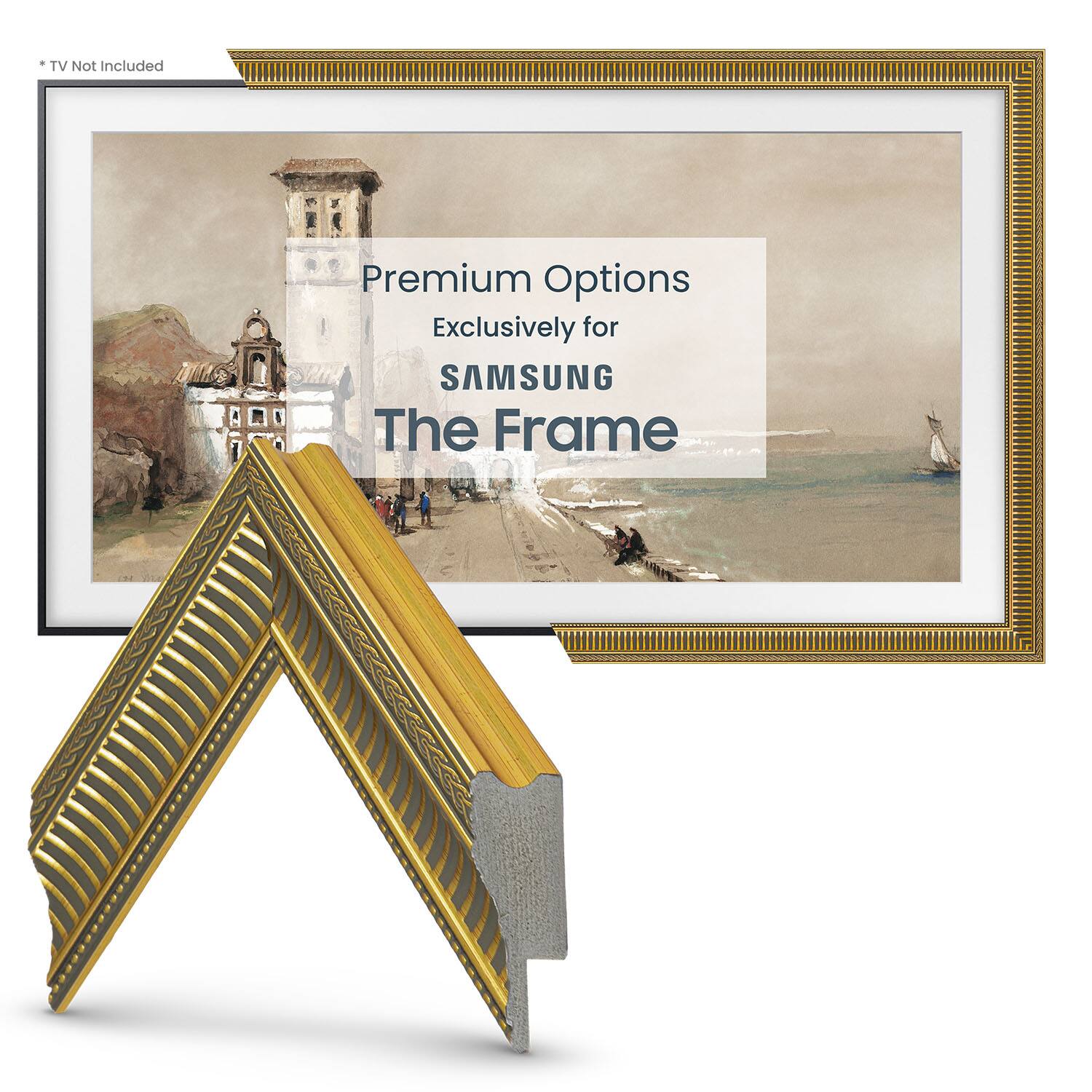 Premium Options Exclusively for Samsung The Frame.