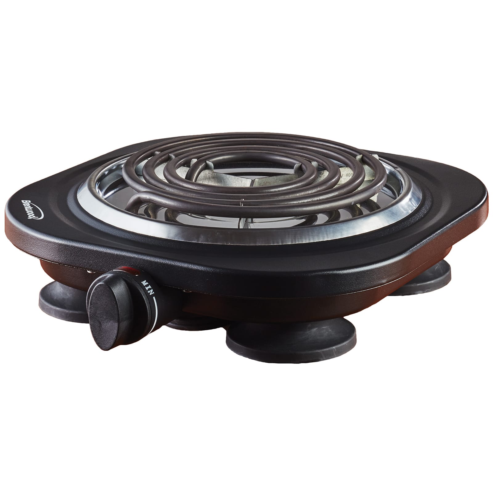 Brentwood - TS-321BK 1000 Watt Single Electric Burner - Black